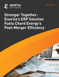 How Chord Energy Streamlined Post-Merger Operations with Enertia Software